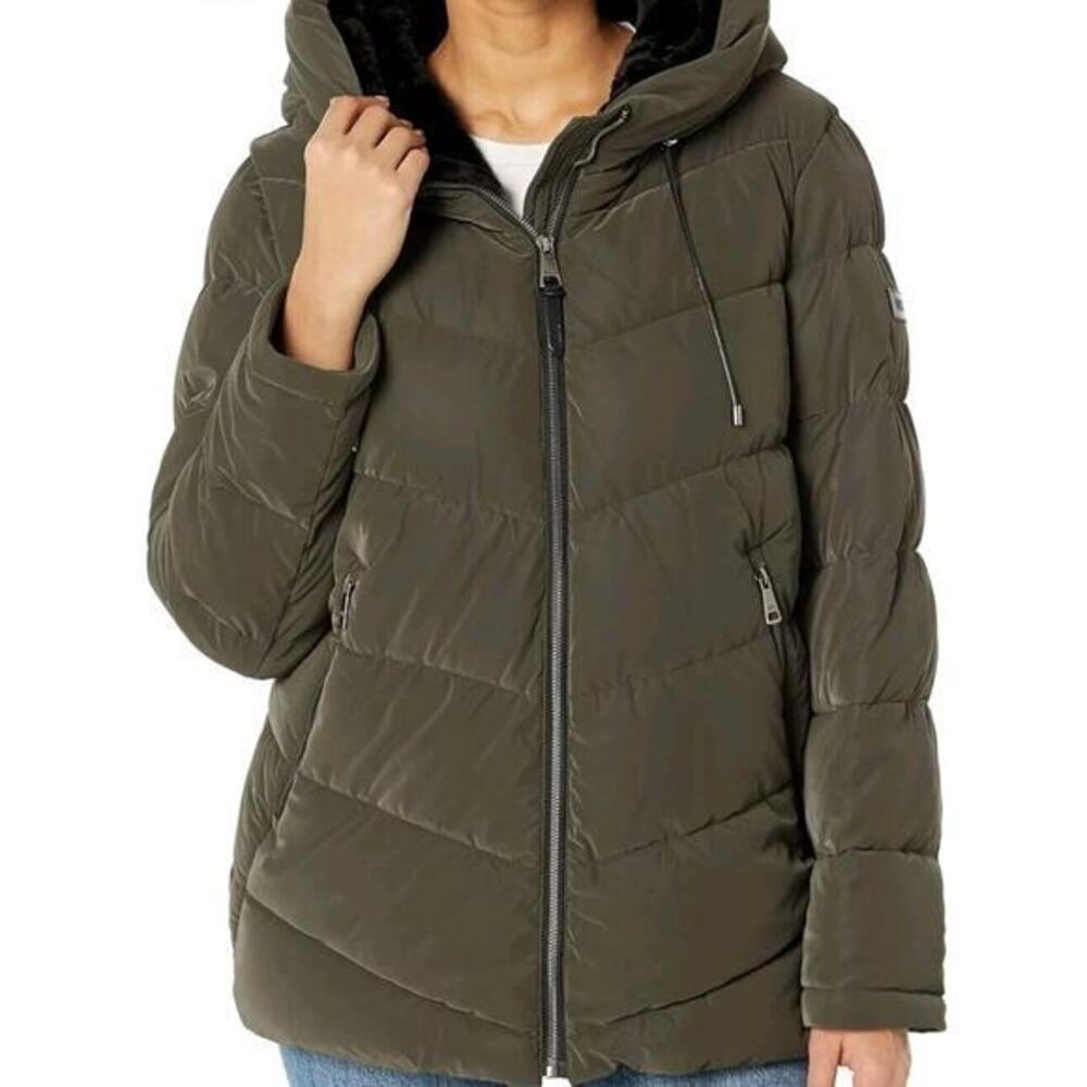 DKNY Puffer Jacket /‎ Color: Sage/ Size: Small / New With Tags